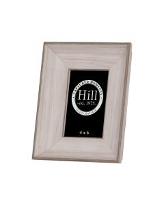 White Washed Wood Photo Frame 4X6