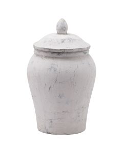 Bloomville Stone Ginger Jar