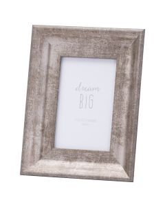 Convex Matt Silver 4X6 Frame