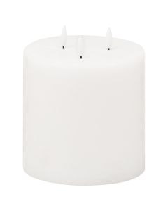 Luxe Collection Natural Glow 6x6 LED White Candle