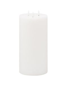 Luxe Collection Natural Glow 6x12 LED White Candle