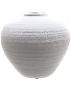 Regola Matt White Ceramic Vase