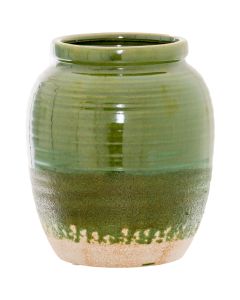 Seville Collection Olive Bulbous Vase