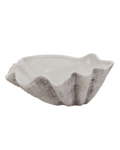 Large Ceramic Adele Shell Bowl