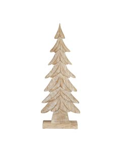 Carved Wood Christmas Tree