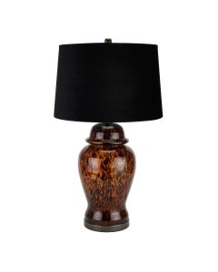 Amber Dapple Acanthus Lamp