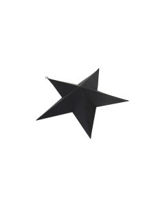 Matt Black Convexed Large Star