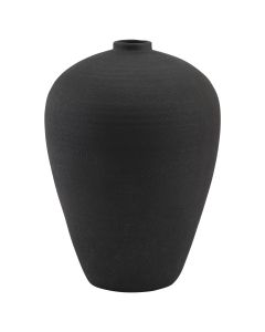 Matt Black Tall Astral Vase