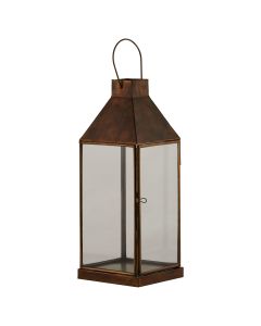 Burnished Brass Small Lantern