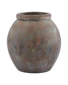 Siena Large Brown Jar Shaped Planter