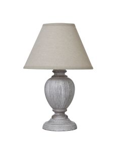 Otem Urn Table Lamp With Linen Shade