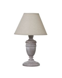 Metis Urn Table Lamp With Linen Shade